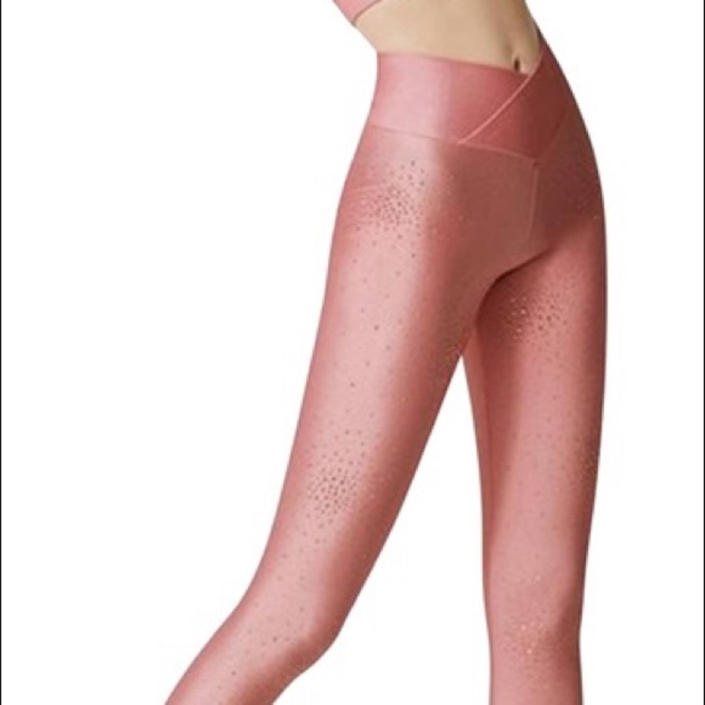 COPY - Beach riot pink crystal legging
